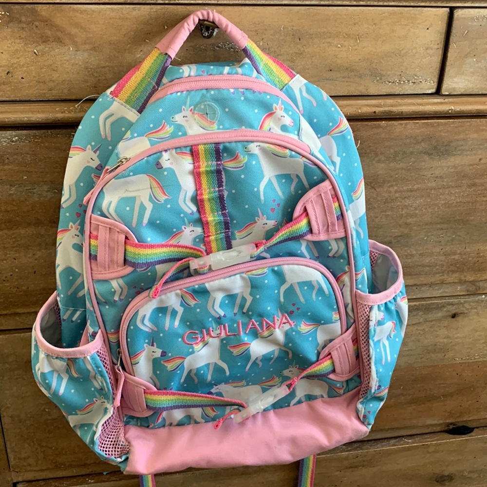 Pottery Barn Kids Unicorn Large backpack